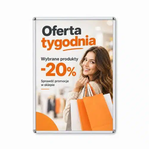 Ramka OWZ 20 mm – naroża zaokrąglone