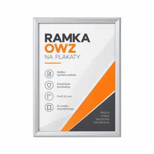 Ramka OWZ 32 mm prostokątna