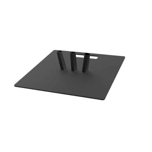 podstawa na trzy flagi kwadratowa