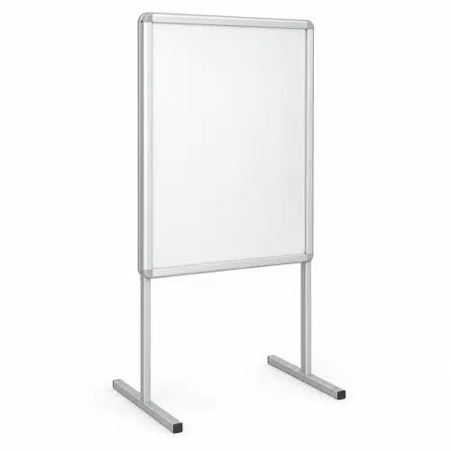 Stojak plakatowy aluminiowy z ramą OWZ 32 mm